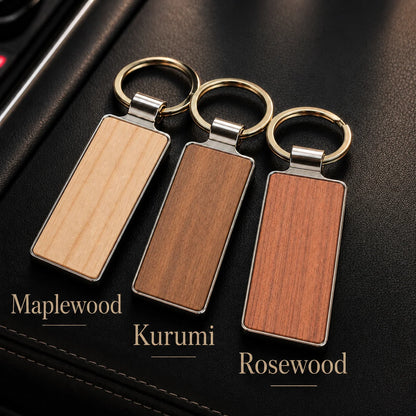 【木製ナンバープレートキーホルダー】<br>Rose/Kurumi/Maple<br><br>SALE中!!<br> 3,480円→2,980円